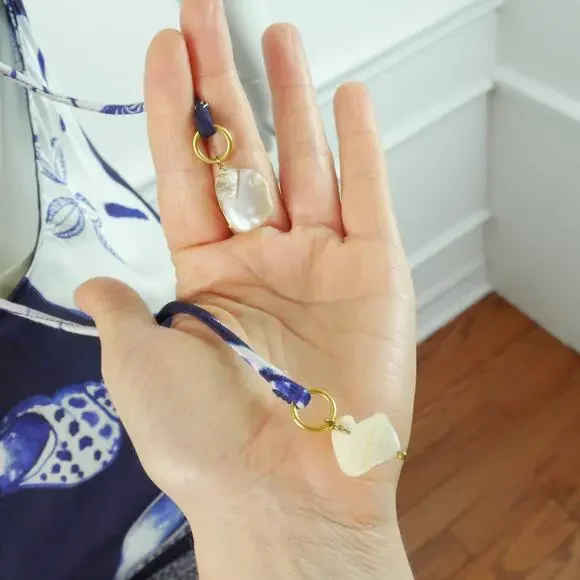 Carolina K Felicity Seashell Satin Maxi Slipdress Size Small NWT Resort Luxury - Picture 10 of 14